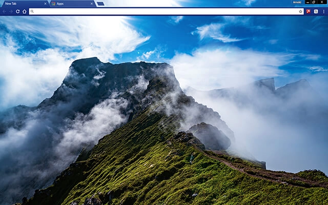 Archipelago Chrome theme preview 1