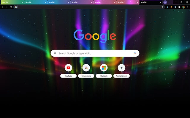 Aurora - Multi Color Tabs preview