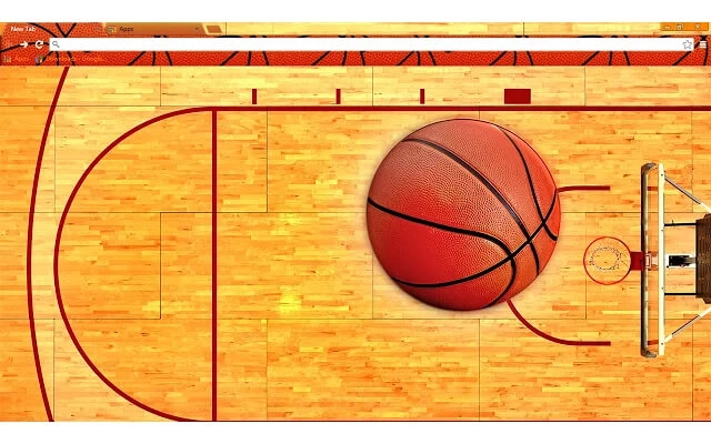 Basketball Chrome theme preview 1
