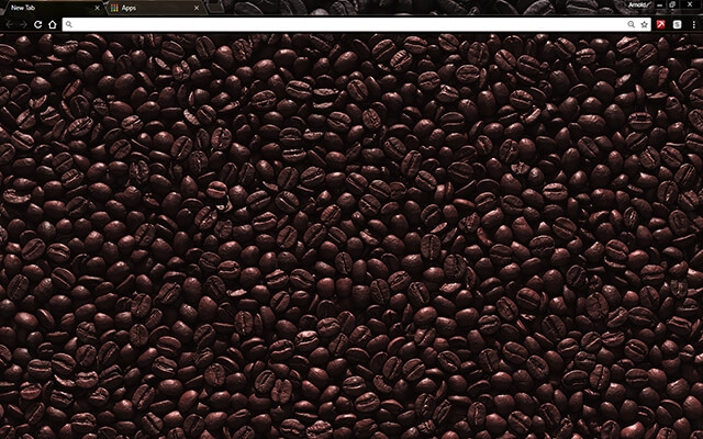Black Coffee Chrome theme preview 1