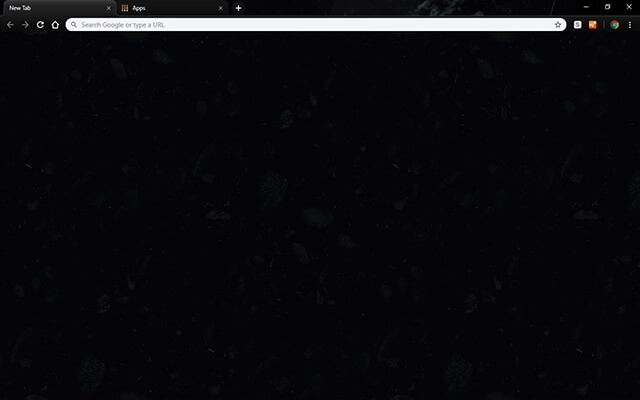 Black Massive Chrome theme preview 1