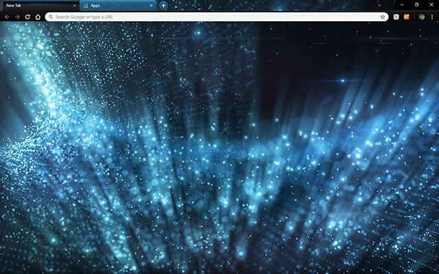 Blue Chill Theme For Google Chrome