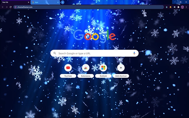 Blue Christmas Snow preview