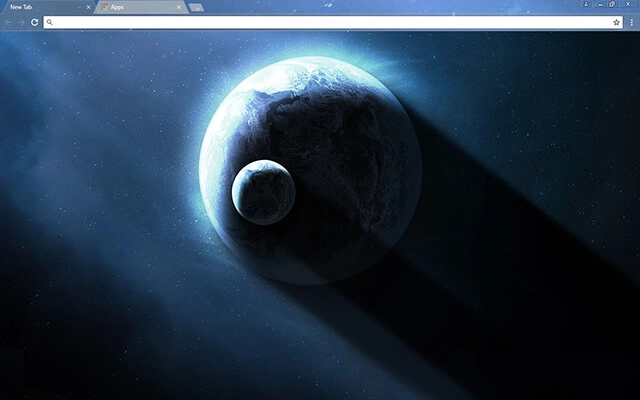 Blue Planet Theme For Google Chrome