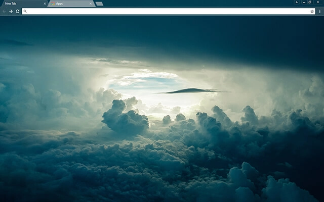 Blue Skies Theme For Google Chrome