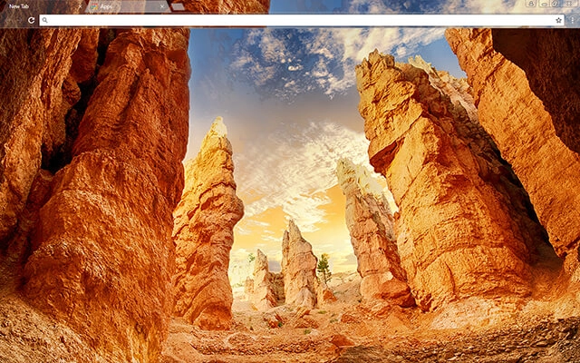 Canyon Rock Chrome theme preview 1