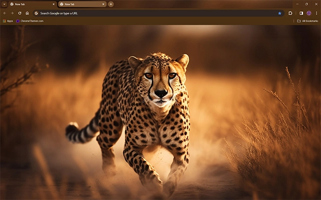 Cheetah Theme For Google Chrome