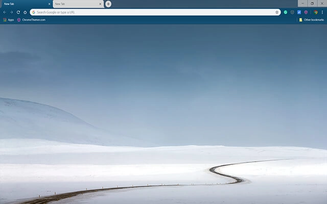 Continental Winter Chrome theme preview 1