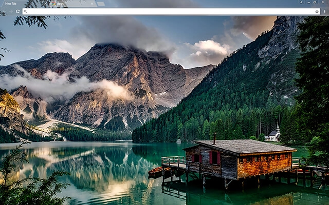 Creek Cabin Theme For Google Chrome