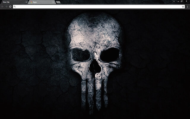 Crossbone Skull Theme For Google Chrome