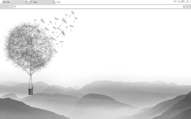 Dandelion Valley Theme For Google Chrome