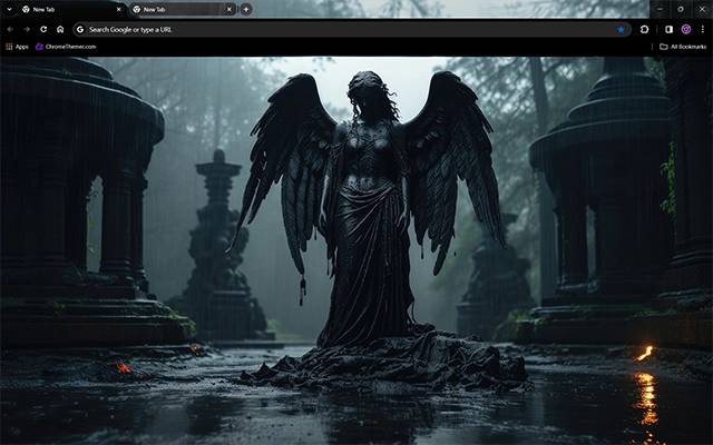 Dark Angel Theme For Google Chrome