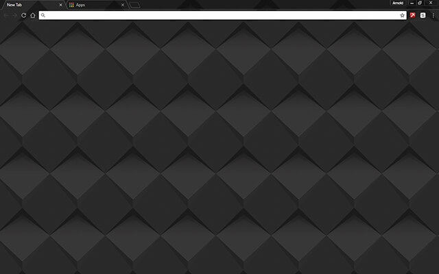 Dark Shader Chrome theme preview 1
