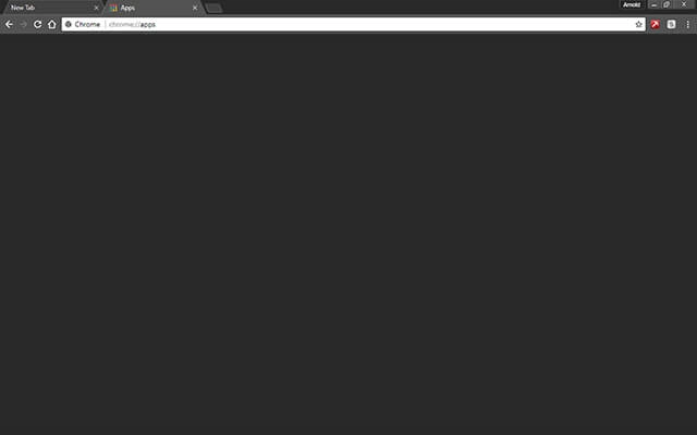 Darker Chrome theme preview 1