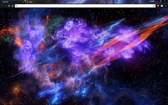 Deep Space Theme For Google Chrome