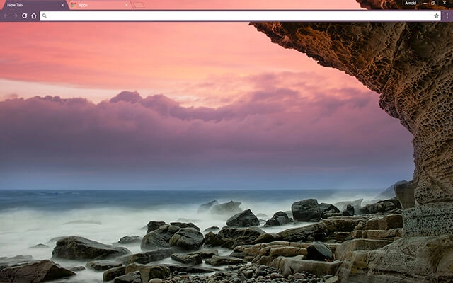 Dusky Coast Chrome theme preview 1