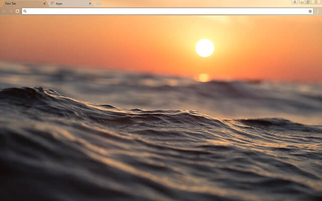 Dusky Waves Theme For Google Chrome