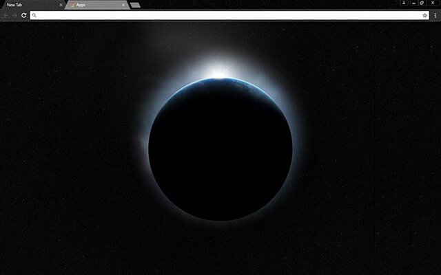 Earth 4K Chrome theme preview 1