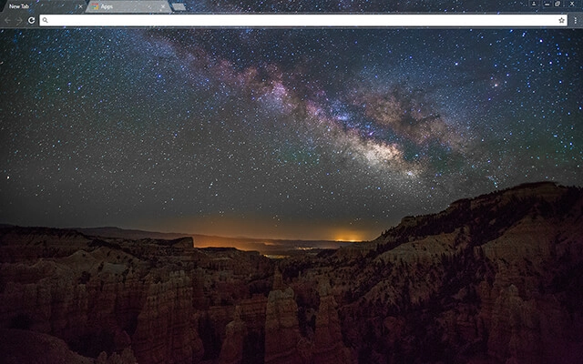 Fairyland Canyon Theme For Google Chrome