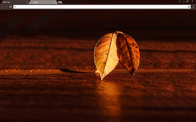 Fall Morning Chrome theme preview 1