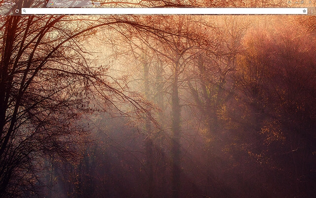 Forestry Chrome theme preview 1
