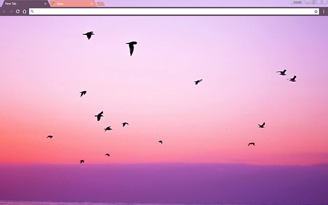 Free Birds Chrome theme preview 1