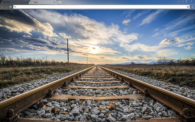 Gleise Theme For Google Chrome