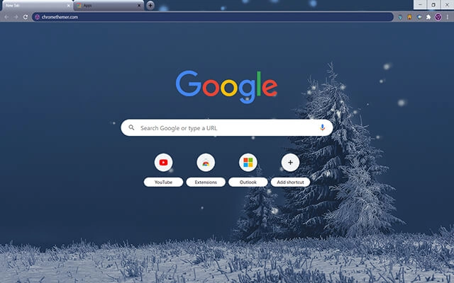 Glowy Christmas Trees preview