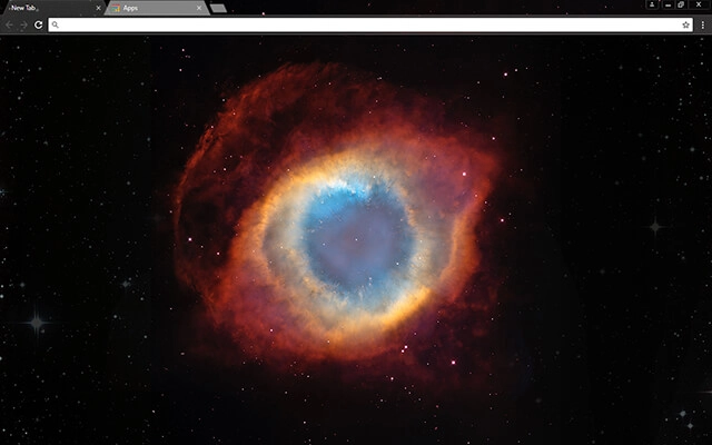 Helix Nebula Theme For Google Chrome