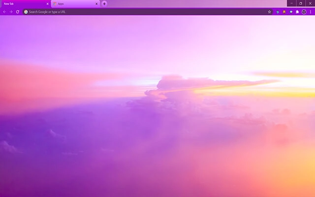 Ice Cream Sky Theme For Google Chrome