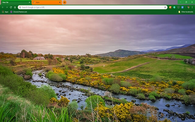 Irish Beauty Theme For Google Chrome