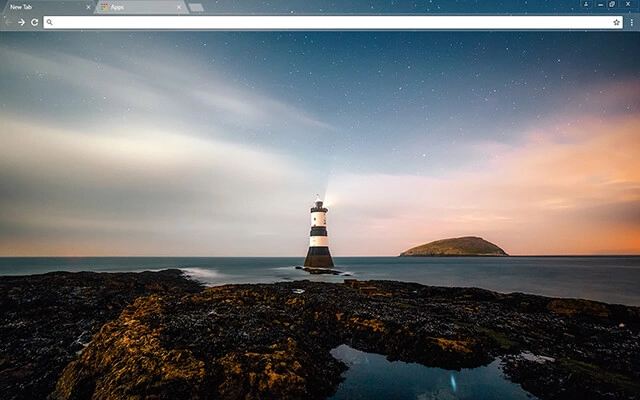 Lighthouse Theme For Google Chrome