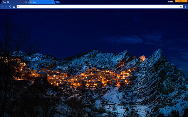 Mezzano Theme For Google Chrome