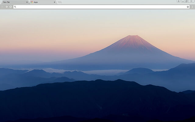 Mount Fuji Theme For Google Chrome