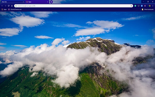 Mountain Lookout Chrome theme preview 1