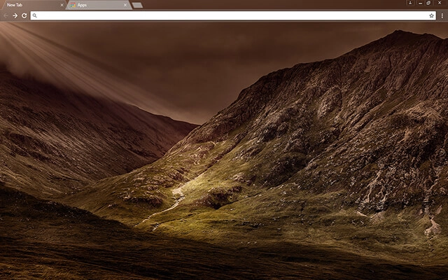 Mountains Theme For Google Chrome