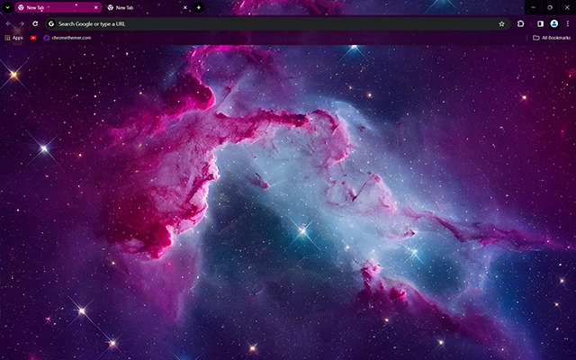 Multiplex Nebula Chrome theme preview 1