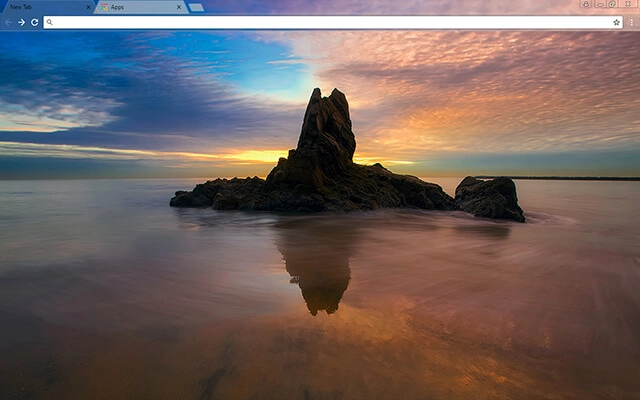 Newport Beach Chrome theme preview 1