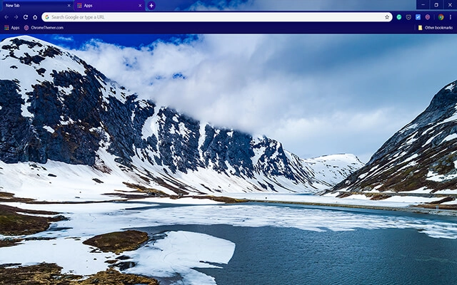 Nordic Beauty Chrome theme preview 1