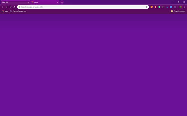 Purple Supremo Theme For Google Chrome
