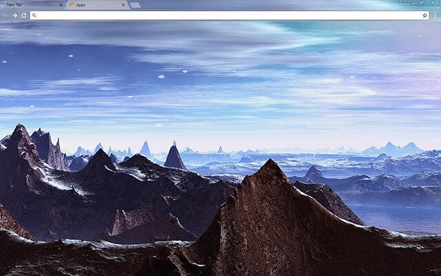 SciFi Planet Theme For Google Chrome