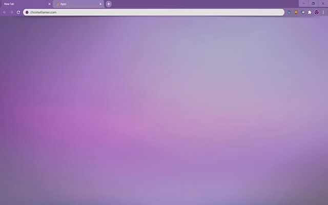 Shaded Purple Chrome theme preview 1