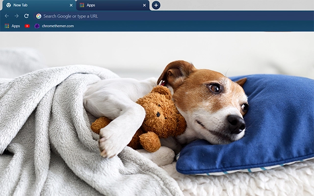 Sleeping Puppy Chrome theme preview 1