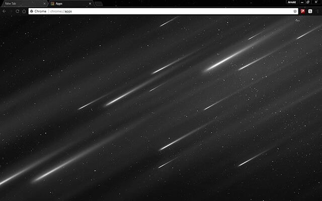Starfall Chrome theme preview 1