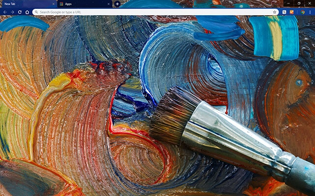 Vincent Chrome theme preview 1