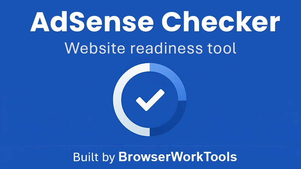 AdSense Checker tool interface preview
