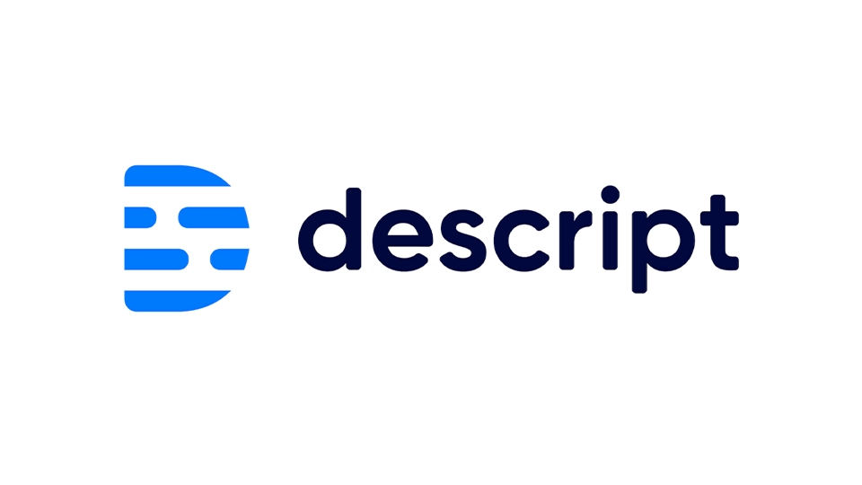 Placeholder image for a Descript editing view showing transcript-based editing and media timeline