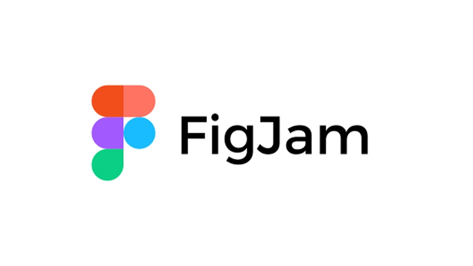 Placeholder image representing FigJam with a collaborative whiteboard, sticky notes, and diagrams