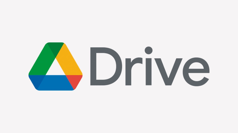 Placeholder image representing Google Drive with file folders, shared links, and cloud storage in a browser