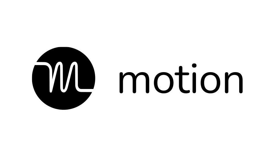 Placeholder image for a Motion calendar view showing auto-scheduled task blocks alongside meetings